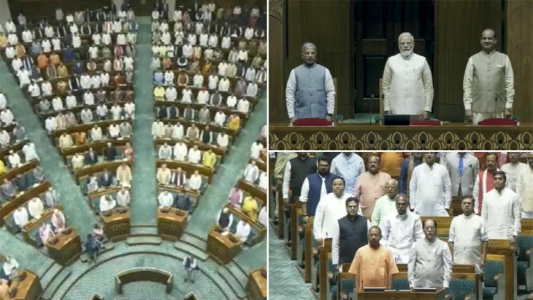 New Parliament Building: জাতীয় সঙ্গীত দিয়ে শুরু হল নয়া সংসদ ভবন উদ্বোধনের দ্বিতীয় পর্ব, দেখুন ভিডিয়ো