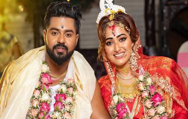 Sudipta Banerjee Wedding: নতুন অধ্যায়ের সূচনা, তৃণমূল নেতার সঙ্গে গাঁটছড়া ‘বেণী’র