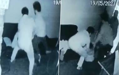 Uttar Pradesh Shocker: পার্কিং নিয়ে গণ্ডগোলের জেরে নিরাপত্তারক্ষীকে বেধড়ক মারধর দুই ব্যক্তির, নৃশংসতার ভিডিয়ো