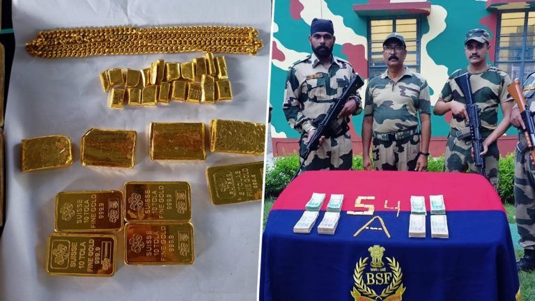 BSF Seized Gold: ৮৬ লক্ষ টাকা মূল্যের ১.৩৯০ কেজি ওজনের সোনা উদ্ধার করল সীমান্ত রক্ষা বাহিনী, দেখুন সেই ছবি