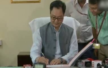 Kiren Rijiju: নিয়ন্ত্রণ হারিয়ে কেন্দ্রীয় মন্ত্রী রিজিজুর বাড়ির পাঁচিলে ধাক্কা গাড়ির, ভাঙল দেওয়াল