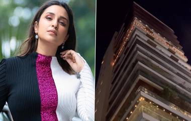 Parineeti Chopra's Apartment Lit Up Video: আপ সাংসদ রাঘব চাড্ডার সঙ্গে বাগদানের আগে আলোয় সেজে উঠল পরিণীতি চোপড়ার বাড়ি, দেখুন