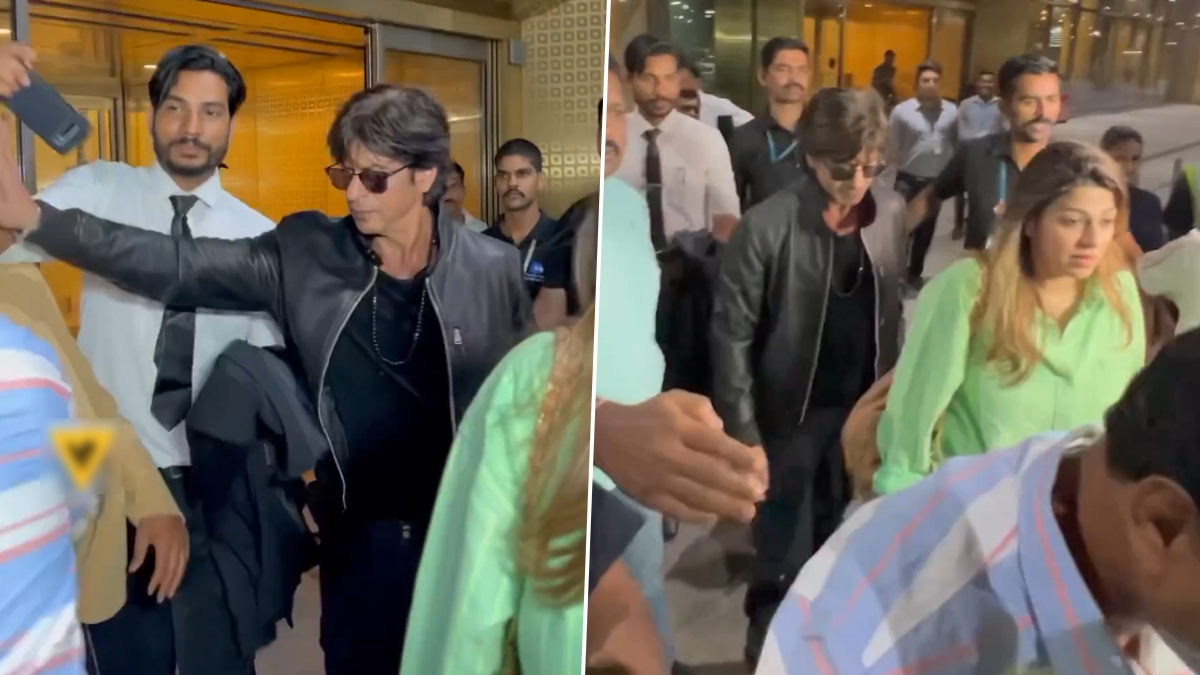 Shah Rukh Khan Try To Push Fan’s Phone Video: ছবি তুলতে চাওয়ায় ধাক্কা? শাহরুখ খানের ব্যবহার নিয়ে সমালোচনার ঝড়, দেখুন ভিডিয়ো