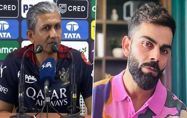 IPL 2023: ক্যাচ ধরতে গিয়ে হাঁটুতে চোট বিরাটের, চিন্তার কারণ নেই বললেন আর সি বি কোচ সঞ্জয় বাঙ্গার