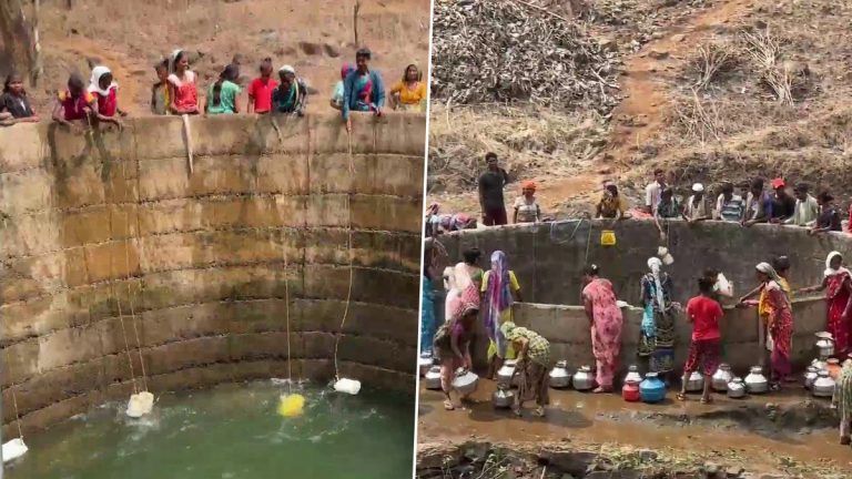 Water Crisis in Nashik: নাসিকের বোরধাপাদা গ্রামে শুকিয়ে গেল জলের দুটো কুয়ো, জল আনতে হাঁটতে হচ্ছে ২ কিমি রাস্তা (দেখুন ছবি)