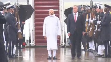 PM Modi's US Visit: ওয়াশিংটনে প্রধানমন্ত্রীর আগমন উপলক্ষে বাজানো হল ভারতের জাতীয় সঙ্গীত