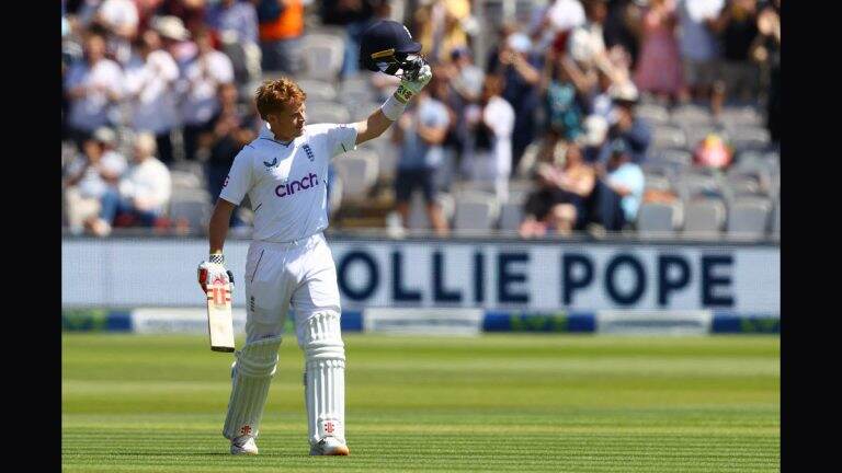 Ollie Pope's Double Hundred: টেস্ট ক্রিকেটে দ্রুততম দ্বিশতরান করে ডন ব্র্যাডম্যান টপকে গেলেন অলি পোপ