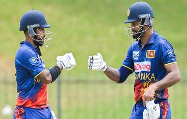 SL vs AFG 2nd ODI Innings Break: কুশল মেন্ডিস, দিমুথ করুনারত্নের দুর্দান্ত ব্যাটিংয়ে আফগানদের সামনে ৩২৪ রানের বিশাল লক্ষ্য