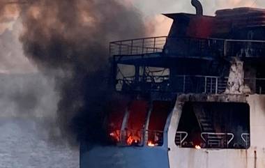 Philippines Ship Fire: ফিলিপিন্সে যাত্রীবোঝাই জাহাজে আগুন, চলছে নিয়ন্ত্রণের চেষ্টা