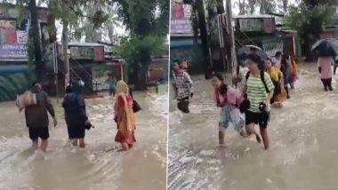 Assam Flood: বন্যায় জলমগ্ন অসমের বহু এলাকা, দেখুন ভিডিয়ো