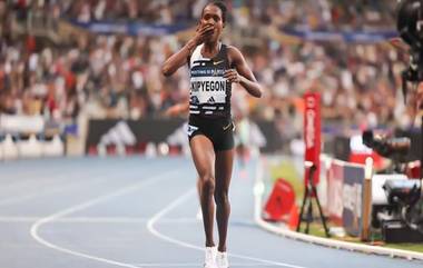 Faith Kipyegon Sets World Record: ওয়ান্ডা ডায়মন্ড লীগে ৫০০০ মি এবং ৩০০০ মি স্টিপলচেজে বিশ্ব রেকর্ড ফেইথ কিপিগন এবং লেমেচা গিরমার