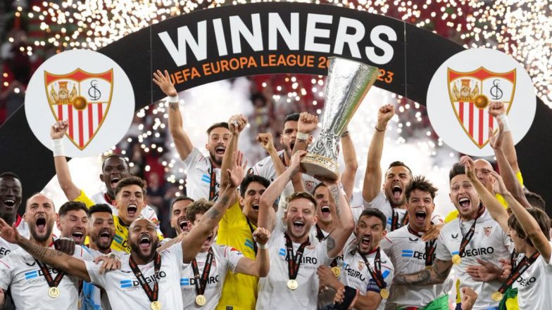 Europa League Champion 2023: পেনাল্টিতে রোমাকে হারিয়ে ইউরোপা লিগের সপ্তম শিরোপা জিতল সেভিয়া