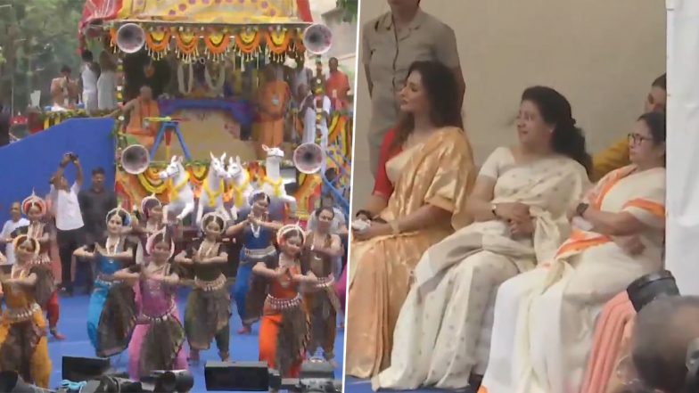 CM Mamata Rath Yatra Video : ইসকনের রথ যাত্রায় মুখ্যমন্ত্রী মমতা বন্দ্যোপাধ্যায়, দেখুন ভিডিয়ো