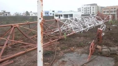 Cyclone Biparjoy: গুজরাটে দাপট দেখাতে শুরু করেছে বিপর্যয়, ঘূর্ণিঝড় আছড়ে পড়ার আগেই ভাঙল টাওয়ার