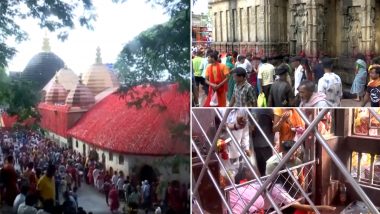 Assam: অম্বুবাচী মেলা ঘিরে ভক্তদের ভিড় কামাক্ষা মন্দিরে, তিন দিন পর খুলছে মন্দিরের দরজা (দেখুন সেই ছবি)