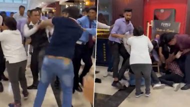 Noida Mall Fight Viral Video: সার্ভিস চার্জ নিয়ে বিবাদ, নয়ডার রেস্তোরাঁয় দুই গোষ্ঠীর মধ্যে তীব্র লড়াই, দেখুন