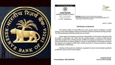 RBI Clarification on Missing Banknotes: ভারত সরকারের টাঁকশালে ছাপা টাকা পৌঁছল না দেশের কেন্দ্রীয় ব্যাঙ্কের সিন্দুকে! কী বলছে রিজার্ভ ব্যাঙ্ক