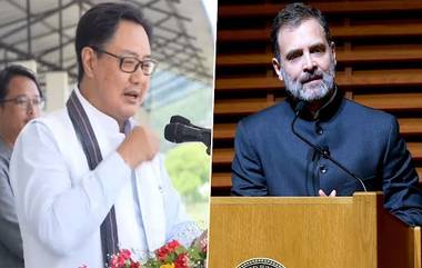 Kiren Rijiju On Rahul Gandhi: সাধারণ মানুষ দেশের প্রধানমন্ত্রী, মানতে পারছেন না রাহুল, কটাক্ষ রিজিজুর