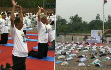 International Yoga day 2023: বিশ্ব যোগ দিবসের আগে নেপালের লুম্বিনীতে যোগ প্রস্তুতিতে ভারতীয় রাষ্ট্রদূত নবীন শ্রীবাস্তব (দেখুন ভিডিও)