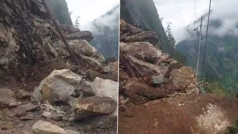 Himachal Pradesh: হিমাচলপ্রদেশে ভূমিধ্বসের জেরে ধুয়ে গেল রাস্তা, ব্যহত ট্রাফিক পরিষেবা