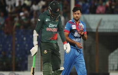 BAN vs AFG 1st ODI Video Highlights: আফগান বোলিংয়ে বিধ্বস্ত বাংলাদেশ! ১৭ রানের জয় আফগানিস্তানের