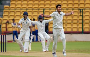 North Zone vs South Zone, Duleep Trophy Semi-Final Day 3 Live Streaming: দক্ষিণাঞ্চলে মায়াঙ্ক আগরওয়ালের ৭৬, তবুও ৫৪ রানে এগিয়ে উত্তরাঞ্চল, সরাসরি দেখবেন যেখানে