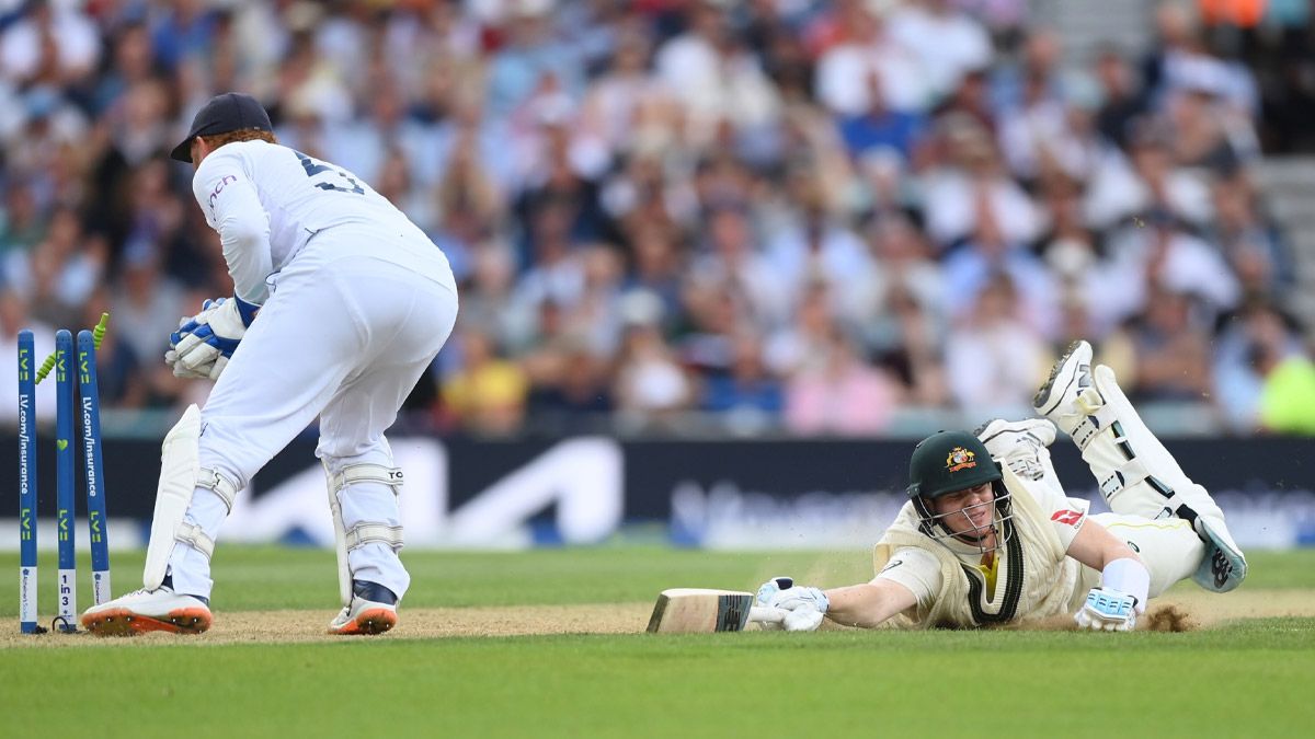 Steve Smith Run Out, Ashes 2023 জনি বেয়ারস্টোর কারণে রান আউট হয়েও