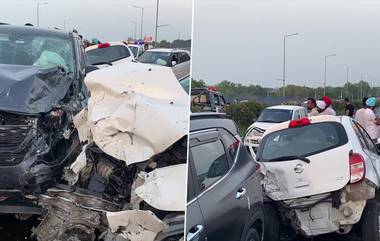 Bathinda-Chandigarh National Highway Accident: একে অপরকে ধাক্কা মারল একাধিক গাড়ি, মারাত্মক দুর্ঘটনা ভাটিন্ডা-চণ্ডীগড় জাতীয় সড়কে