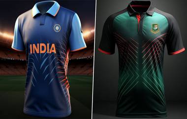 AI-Designed Jersey, ICC Cricket WC 2023: কৃত্রিম বুদ্ধিমত্তার চোখে কেমন হবে বিশ্বকাপের ১০ দলের জার্সি? দেখুন ছবি