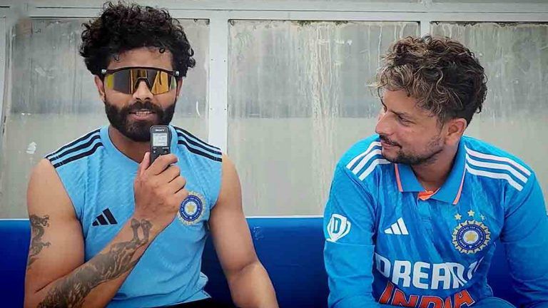 Kuldeep-Jadeja Unique Record, IND vs WI: ৪৯ বছরে প্রথম ভারতীয় ক্রিকেটে অনন্য নজির কুলদীপ যাদব-রবীন্দ্র জাদেজার