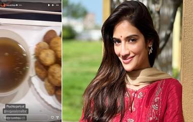 Nusrat Jahan: সপ্তাহান্তে নুসরতের মন মজেছে ফুচকায়, বসলেন পসরা সাজিয়ে