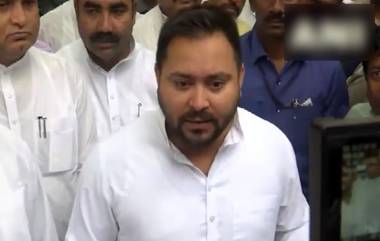 Tejashwi Yadav: মহাজোটের সরকার চাকরি দিয়েছে, আর বিজেপি তলোয়ার দিচ্ছে, মন্তব্য লালুপুত্র তেজস্বীর