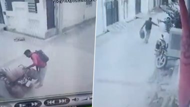 Cylinder Theft in Lucknow Video: গ্যাস সিলিন্ডার চুরি, চোরের কীর্তি ধরা পড়ল ক্যামেরায়