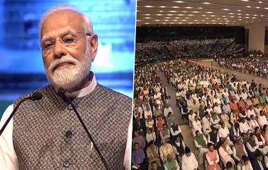 Modi Ki Guarantee: ভারত মণ্ডপমের মঞ্চ থেকে শুরু ২০২৪-এর প্রচার! ভিডিয়োতে শুনুন ভারতকে অর্থনীতিতে ৩ নম্বরে পৌঁছে দেওয়ার 'গ্যারান্টি' দিলেন মোদি