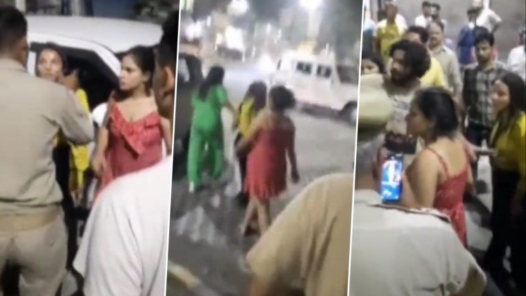 UP Drunk Women Create Ruckus: সাহারানপুরে মদ্যপ মহিলাদের ঝামেলা, পুলিশকে গালিগালাজ (দেখুন ভিডিও)