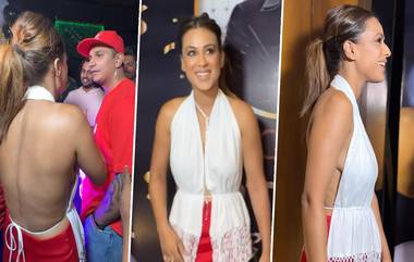 Nia Sharma Hot Picture : জন্মদিনের পার্টিতে নিয়া শর্মা স্ট্রিং দিয়ে বাঁধা পোশাকে, দেখুন ভিডিয়ো