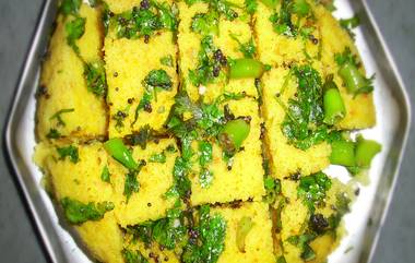 Tasty Dhokla : মুগ ডাল দিয়ে ঘরেই তৈরি করুন এই স্বাস্থ্যকর খাবার