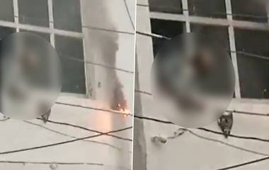 Electrocution Shocker Video: বিদ্যুতের তারে হাত দিয়ে জীবন্ত দগ্ধ ৮০-র বৃদ্ধা, ভয়াবহ ভিডিয়ো