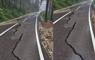 Himachal Pradesh: পাঠানকোট-ছাম্বা জাতীয় সড়কে বড় ফাটল, বন্ধ যান চলাচল