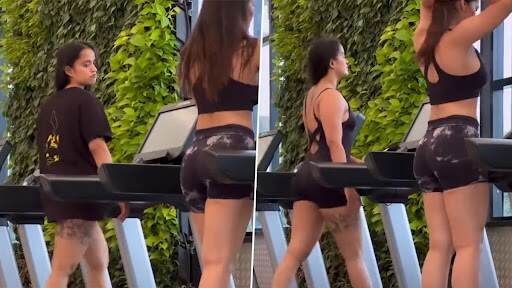 Hot Girls In Gym: জিমে শরীর চর্চা, পোশাকের আবরণ থেকে নিজেদের উন্মুক্ত করলেন ২ তরুণী, দেখুন