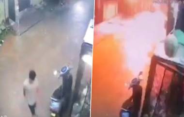 Rain Fury And Lightning Stuck In Hyderabad Video: এক নাগাড়ে বৃষ্টি, ভিডিয়োতে দেখুন হায়দরাবাদের কী পরিস্থিতি