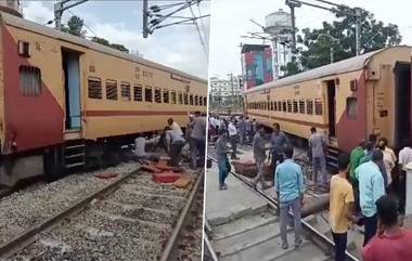 Derailed Train In Tirupati: লাইনচ্যুত হল তিরুপতি-তিরুবনন্তপুরম ট্রেনের শেষ বগি, রেলকর্মীদের তৎপরতায় ট্র্যাকে ফিরল বগি