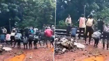 Video: দুধসাগর জলপ্রপাতের সামনে ট্রেকার্সদের কান ধরে ওঠবোস করাল পুলিশ, দেখুন ভাইরাল ভিডিয়ো