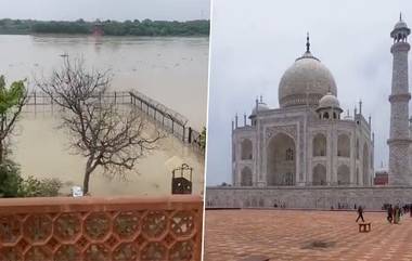 Rain Fury In Delhi: ৪৫ বছরে প্রথমবার, যমুনার জল ছুঁয়ে ফেলল তাজমহলের দেওয়াল