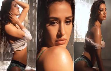 Disha Patani: গা থেকে খুলে পড়ছে জামা, ভেজা শরীরে অন্তর্বাসে নেটপাড়ায় পারদ চড়ালেন দিশা পাটানি