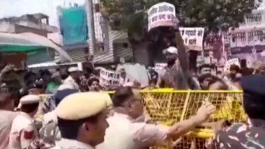 Delhi: নুহের ঘটনার প্রতিবাদে দিল্লিতে বিক্ষোভ বজরং দলের