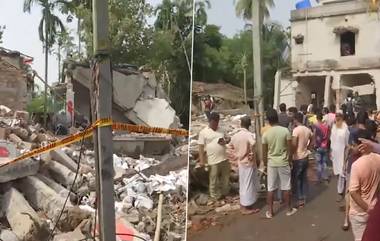 Dattapukur Blast:  বিস্ফোরণের তীব্রতায় ভেঙ্গেছে বাজি কারখানার পার্শ্ববর্তী বাড়ি দোকান, তদন্তে পুলিশ (দেখুন আজ সকালের ভিডিও)