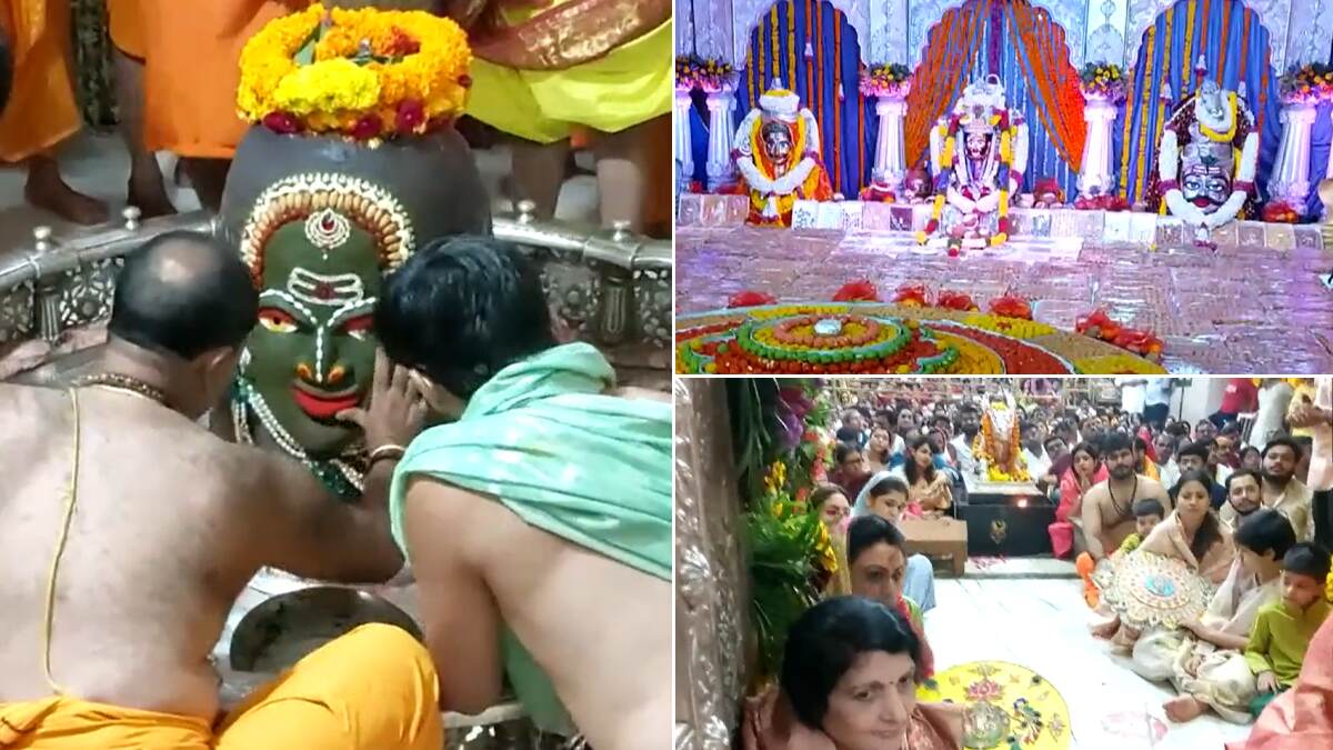 Mahakaleshwar Temple: শ্রাবণের দ্বিতীয় সোমবারে মহাকালেশ্বর মন্দিরে শুরু পুজো, দেখুন ভিডিয়ো