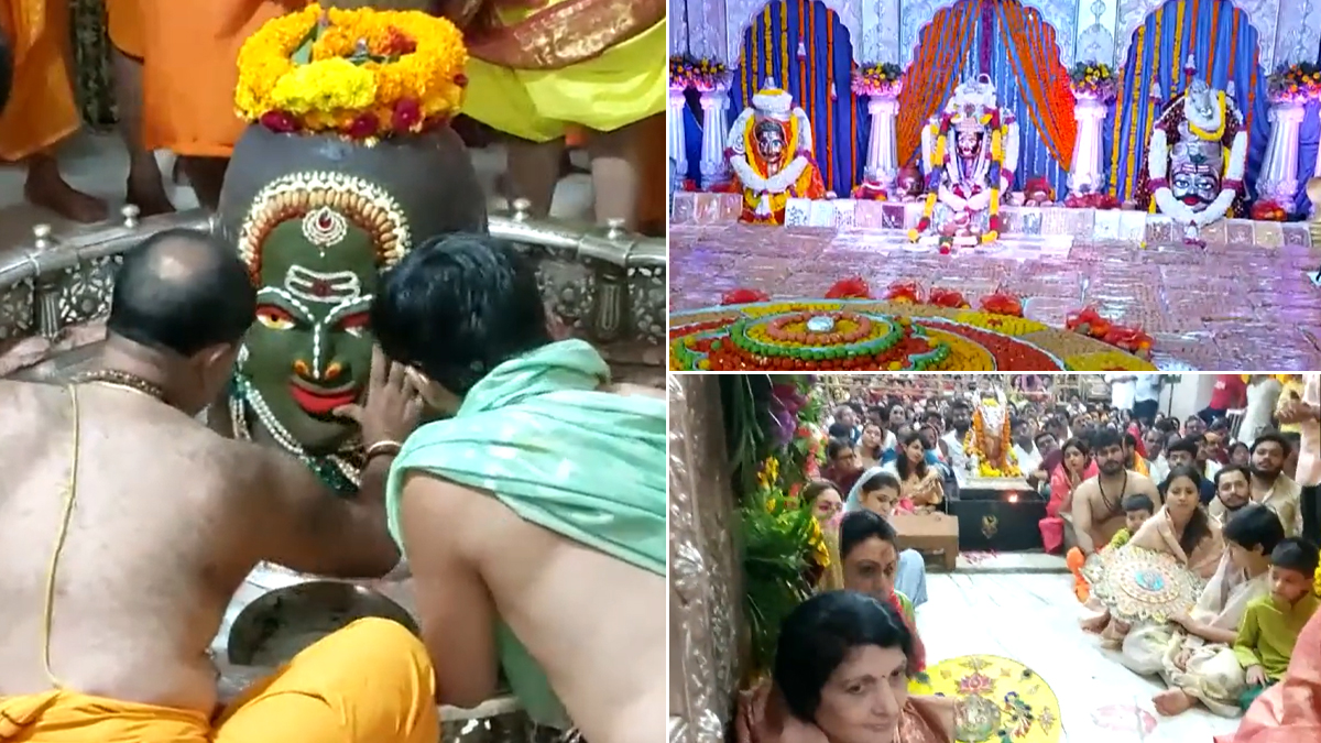 Mahakaleshwar Temple: শ্রাবণের দ্বিতীয় সোমবারে মহাকালেশ্বর মন্দিরে শুরু পুজো, দেখুন ভিডিয়ো
