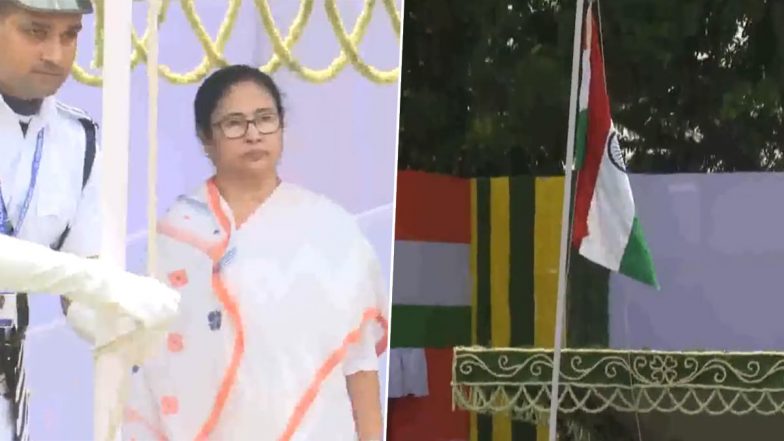 Independence Day 2023: রেড রোডে স্বাধীনতা দিবসের অনুষ্ঠানে মুখ্যমন্ত্রী মমতা বন্দ্যোপাধ্যায়, উত্তোলন করলেন পতাকা (দেখুন ভিডিও)